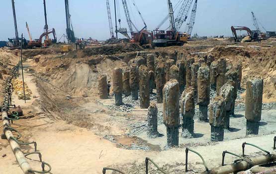 Dewatering At Power Plant