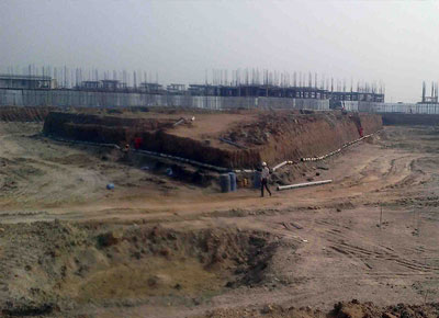 Dewatering Work at Residential Project