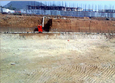 Dewatering Work at Residential Project