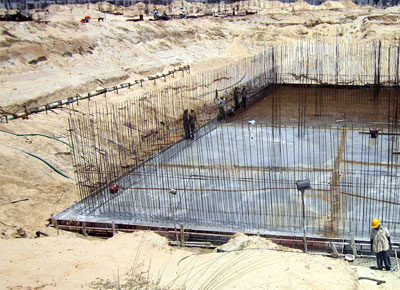Dewatering at Power Plant