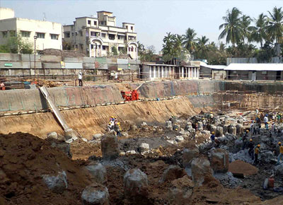 Multi Stage Dewatering Work